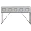 Uttermost Living Abaya White Console Table House of Isabella UK
