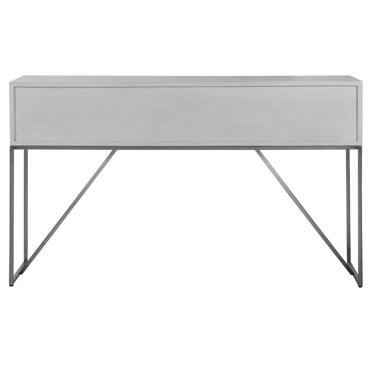 Uttermost Living Abaya White Console Table House of Isabella UK