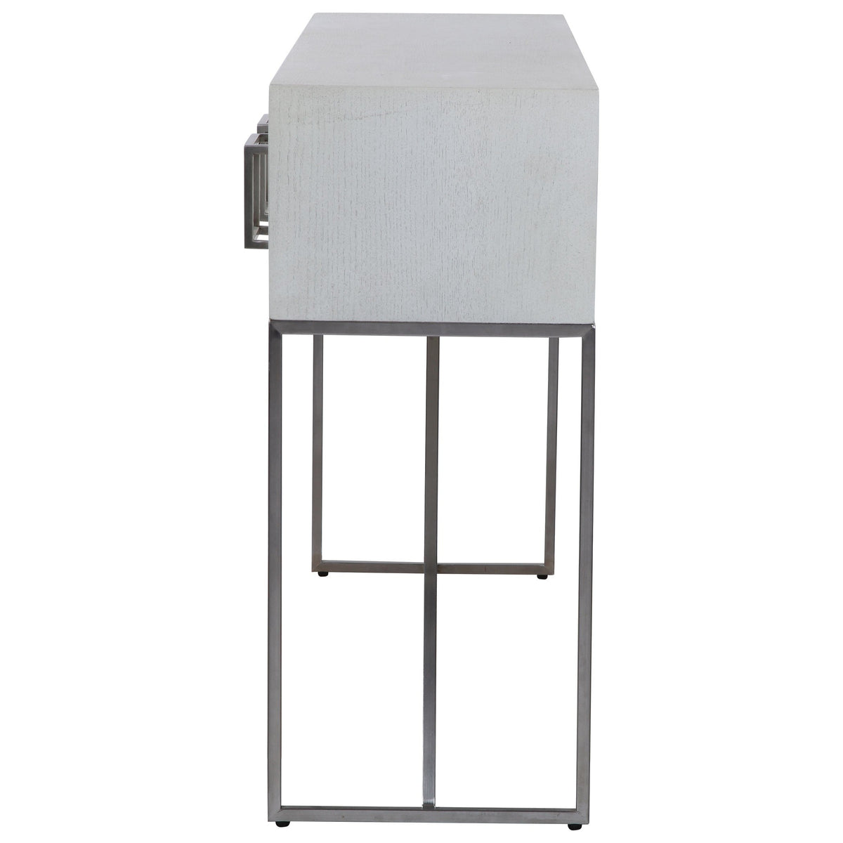 Uttermost Living Abaya White Console Table House of Isabella UK