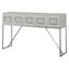 Uttermost Living Abaya White Console Table House of Isabella UK