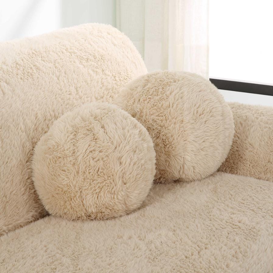 Uttermost Living Abide Ball Sheepskin Pillows | Set of 2 House of Isabella UK