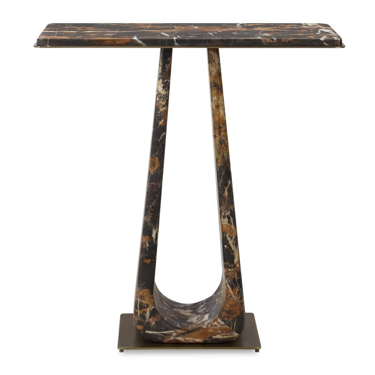 Uttermost Living About Turn Console Table in Michelangelo Marble House of Isabella UK