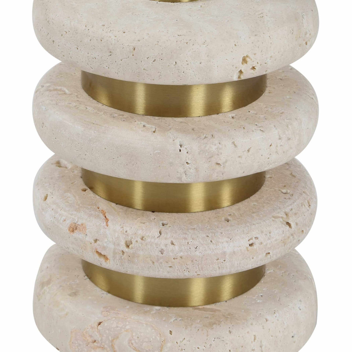 Uttermost Living Adames Travertine Drink Table House of Isabella UK