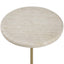 Uttermost Living Adames Travertine Drink Table House of Isabella UK