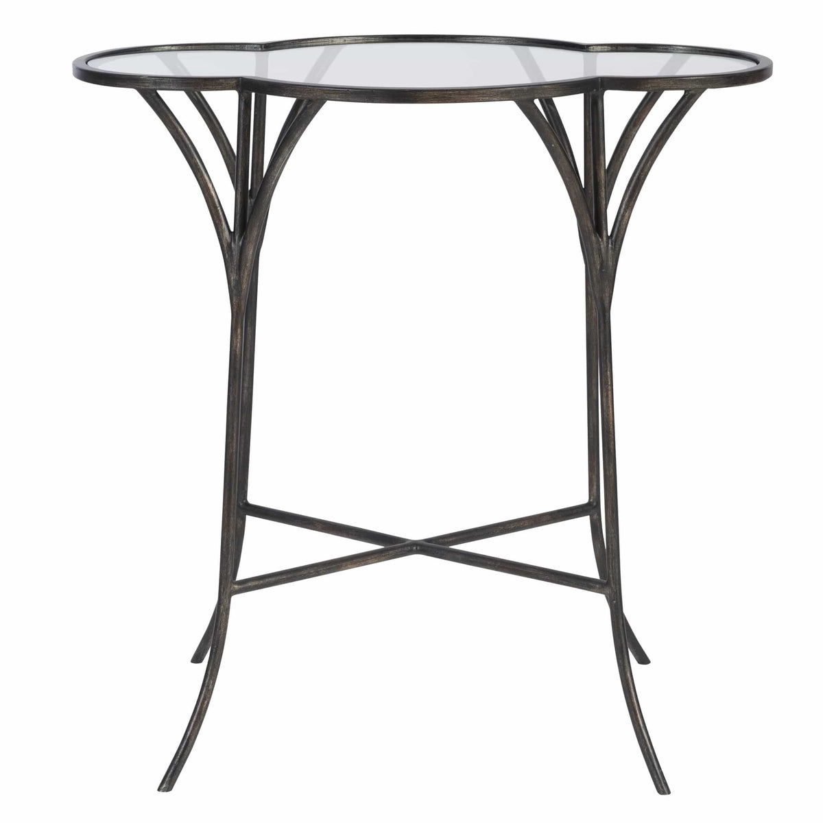 Uttermost Living Adhira Glass Accent Table House of Isabella UK