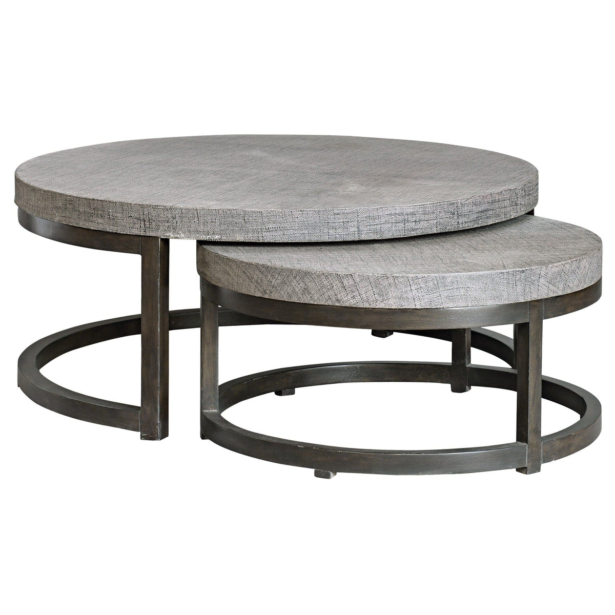 Uttermost Living Aiyara Gray Nesting Tables, S/2 House of Isabella UK