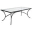 Uttermost Living Alayna Black Metal & Glass Coffee Table House of Isabella UK