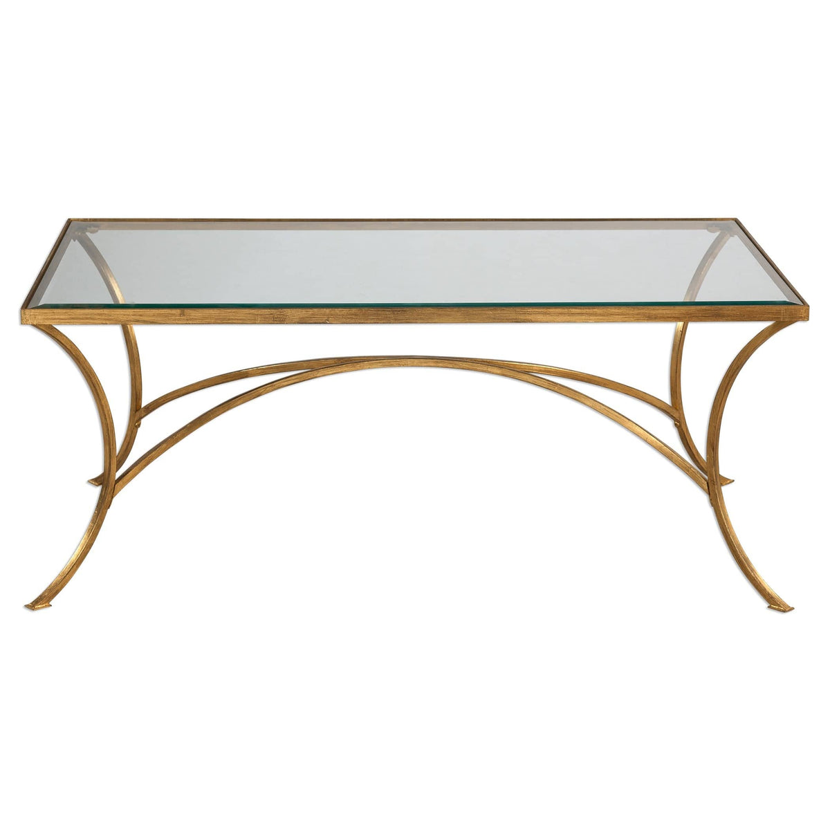 Uttermost Living Alayna Gold Coffee Table House of Isabella UK