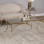 Uttermost Living Alayna Gold Coffee Table House of Isabella UK