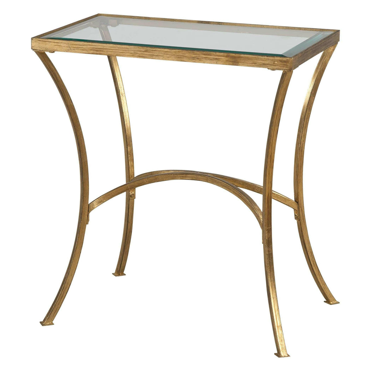Alayna Gold End Table.
