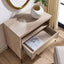 Uttermost Living Alessia Modern Side Table in Light Oak House of Isabella UK