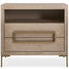 Uttermost Living Alessia Modern Side Table in Light Oak House of Isabella UK