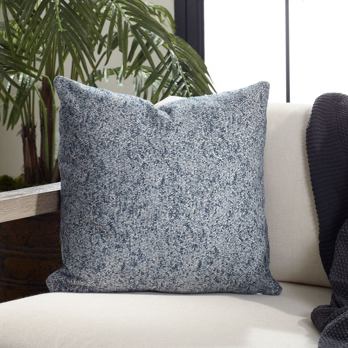 Uttermost Living Alternative Outdoor Cushion in Indigo House of Isabella UK