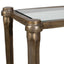 Uttermost Living Amara Console Table in Antique Brass House of Isabella UK
