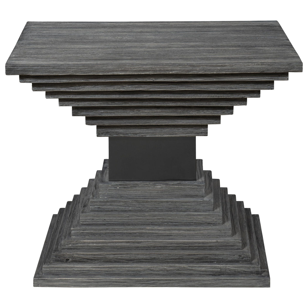 Uttermost Living Andes Wooden Geometric Accent Table House of Isabella UK