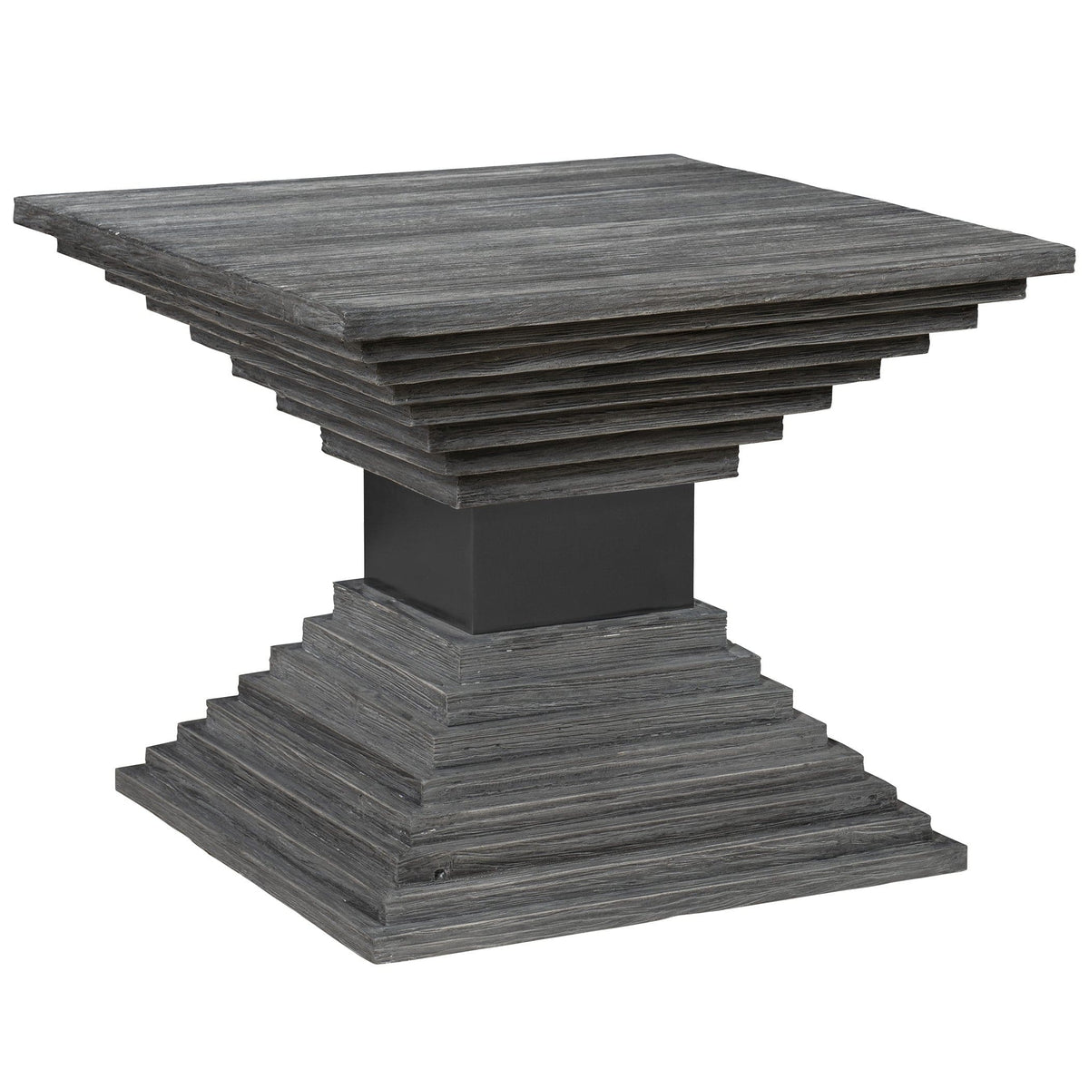 Uttermost Living Andes Wooden Geometric Accent Table House of Isabella UK