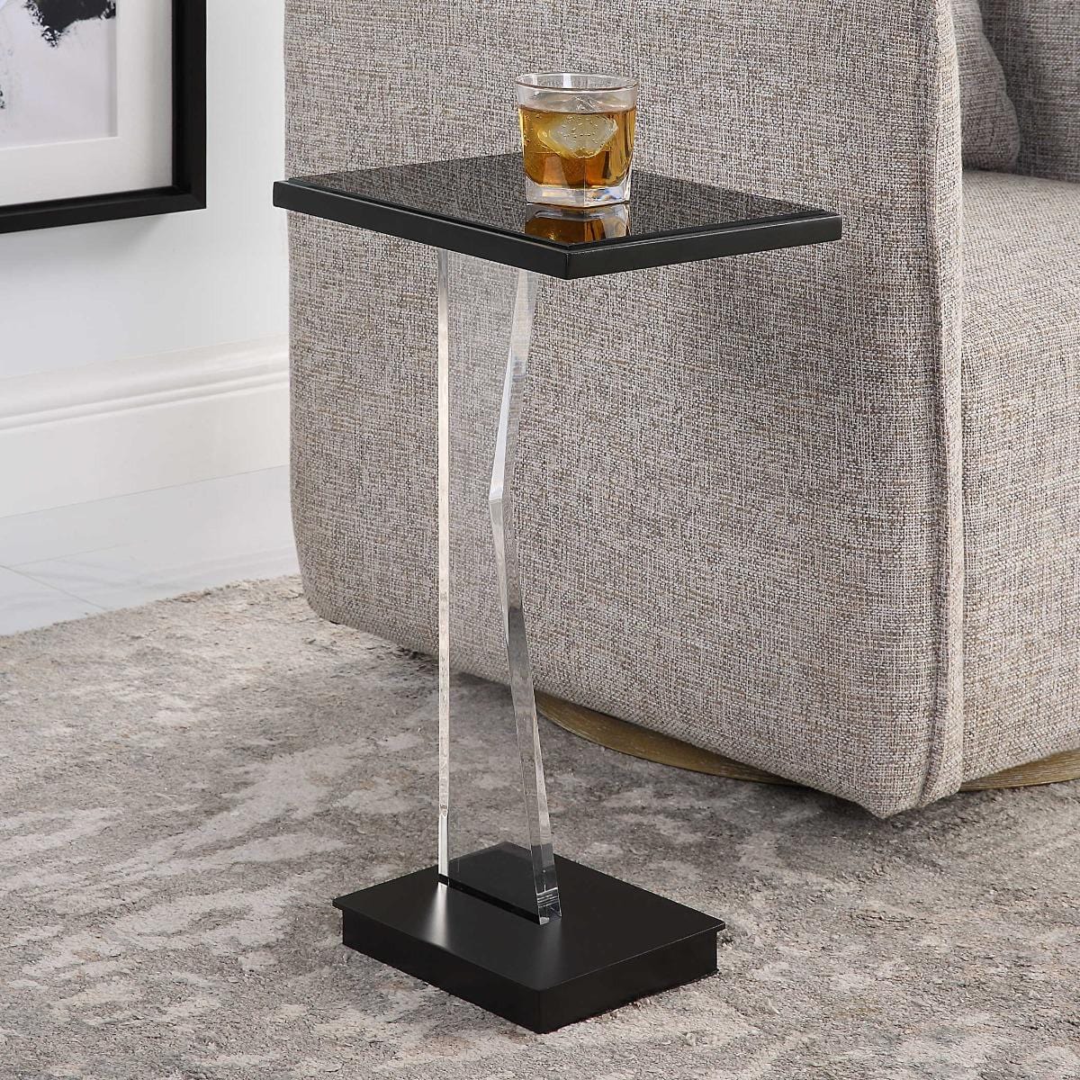 Uttermost Living Angle Contemporary Accent Table House of Isabella UK