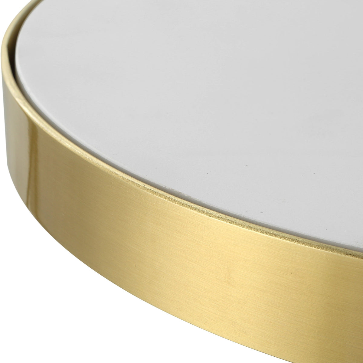 Uttermost Living Apex White Concrete Accent Table House of Isabella UK