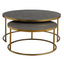 Uttermost Living Aragon Nesting Coffee Tables in Grey Set of 2 House of Isabella UK