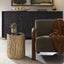Uttermost Living Arco Top Accent Table in Petrified Wood House of Isabella UK
