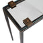 Uttermost Living Averona Glass Top Side Table House of Isabella UK