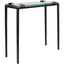 Uttermost Living Averona Glass Top Side Table House of Isabella UK