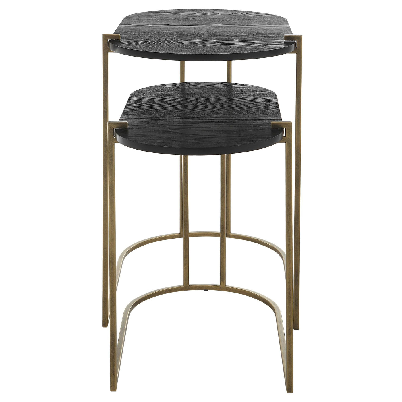 Uttermost Living Aztec Wood Nesting Tables, Set/2 House of Isabella UK