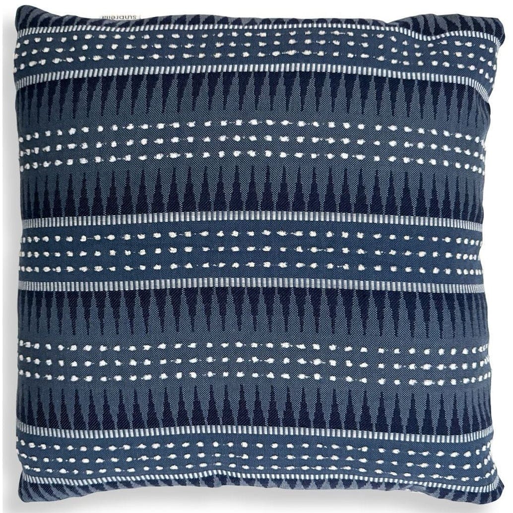 Uttermost Living Backgammon Outdoor Cushion in Slate House of Isabella UK