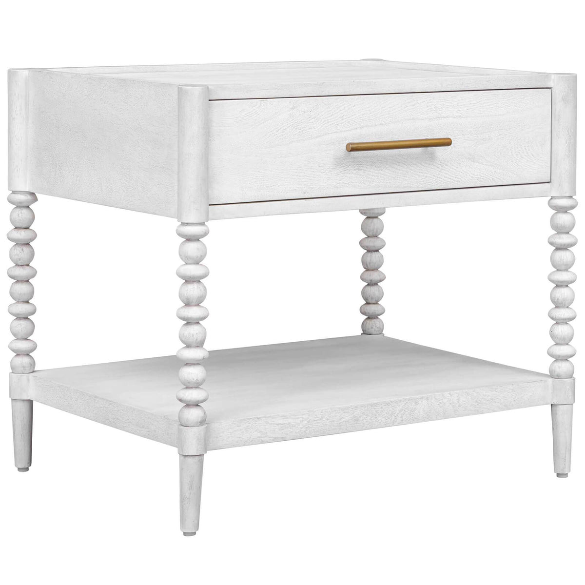 Uttermost Living Bales Off-White Side Table House of Isabella UK
