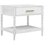 Uttermost Living Bales Off-White Side Table House of Isabella UK
