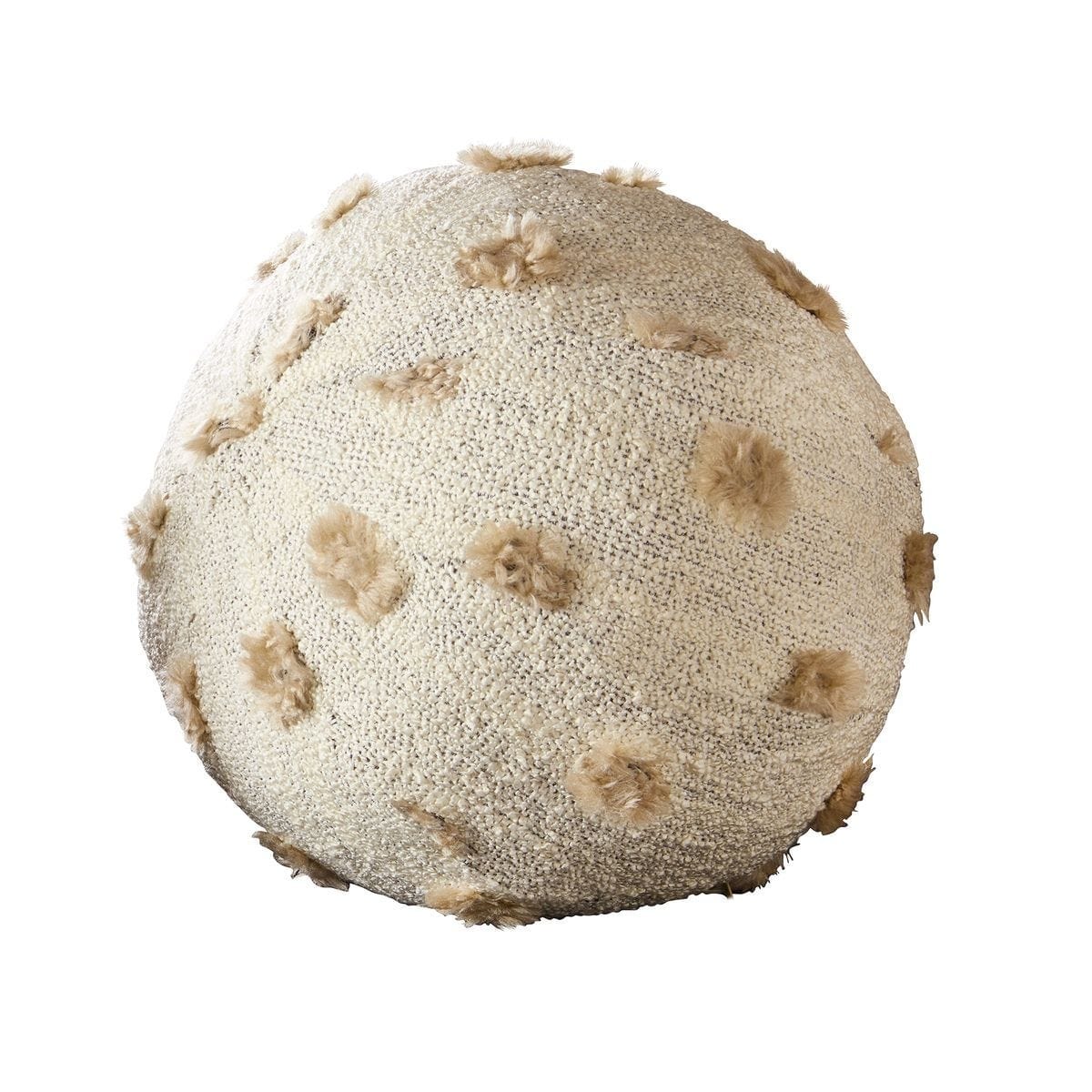 Uttermost Living Ball Bearing Cushion - Fluff Mineral House of Isabella UK