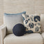 Uttermost Living Ball Bearing Cushion in Bumpy Ride Indigo House of Isabella UK