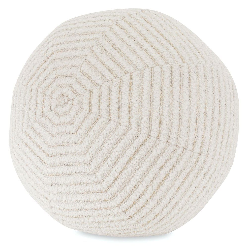Uttermost Living Ball Bearing Pillow - Snow Garden White House of Isabella UK