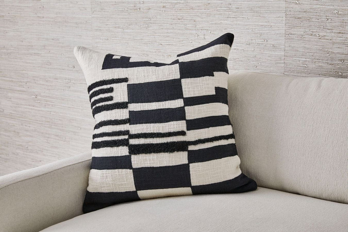 Uttermost Living Barcode Cushion House of Isabella UK
