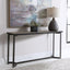 Uttermost Living Basuto Steel Console Table House of Isabella UK