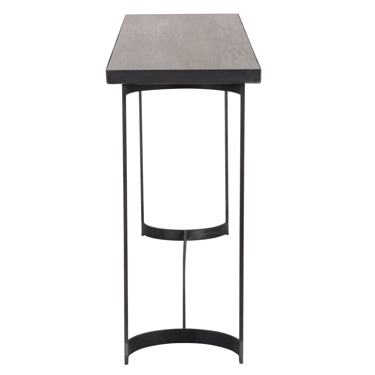 Uttermost Living Basuto Steel Console Table House of Isabella UK