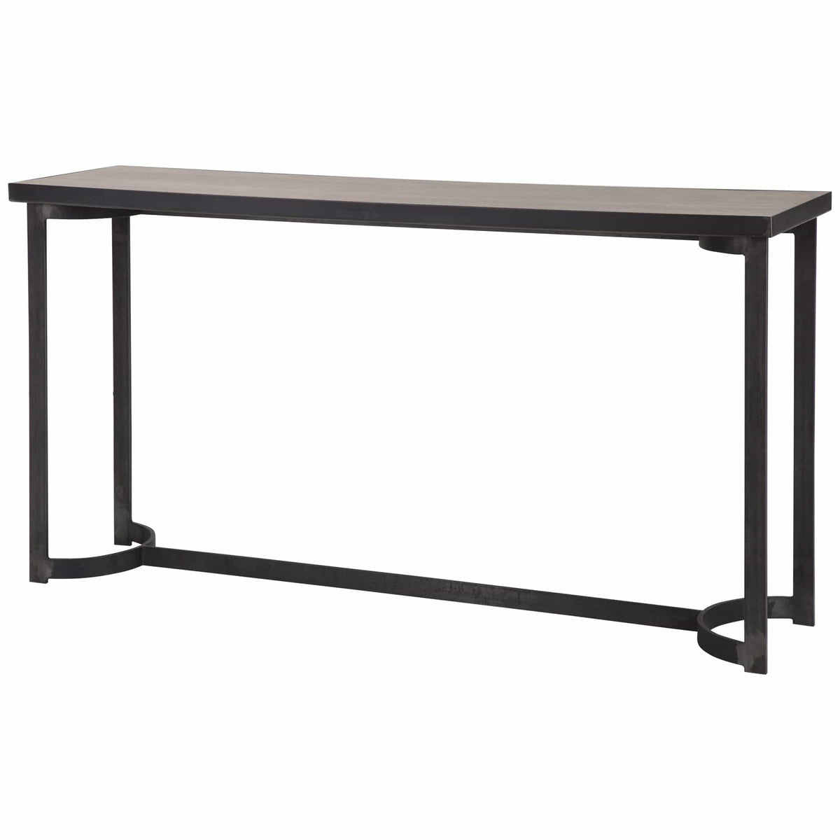 Uttermost Living Basuto Steel Console Table House of Isabella UK
