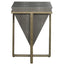 Uttermost Living Bertrand Shagreen Accent Table House of Isabella UK