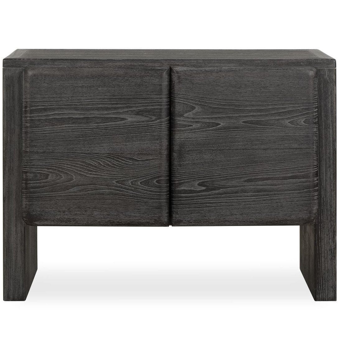Uttermost Living Bierk 2 Door Cabinet in Dark Stain House of Isabella UK