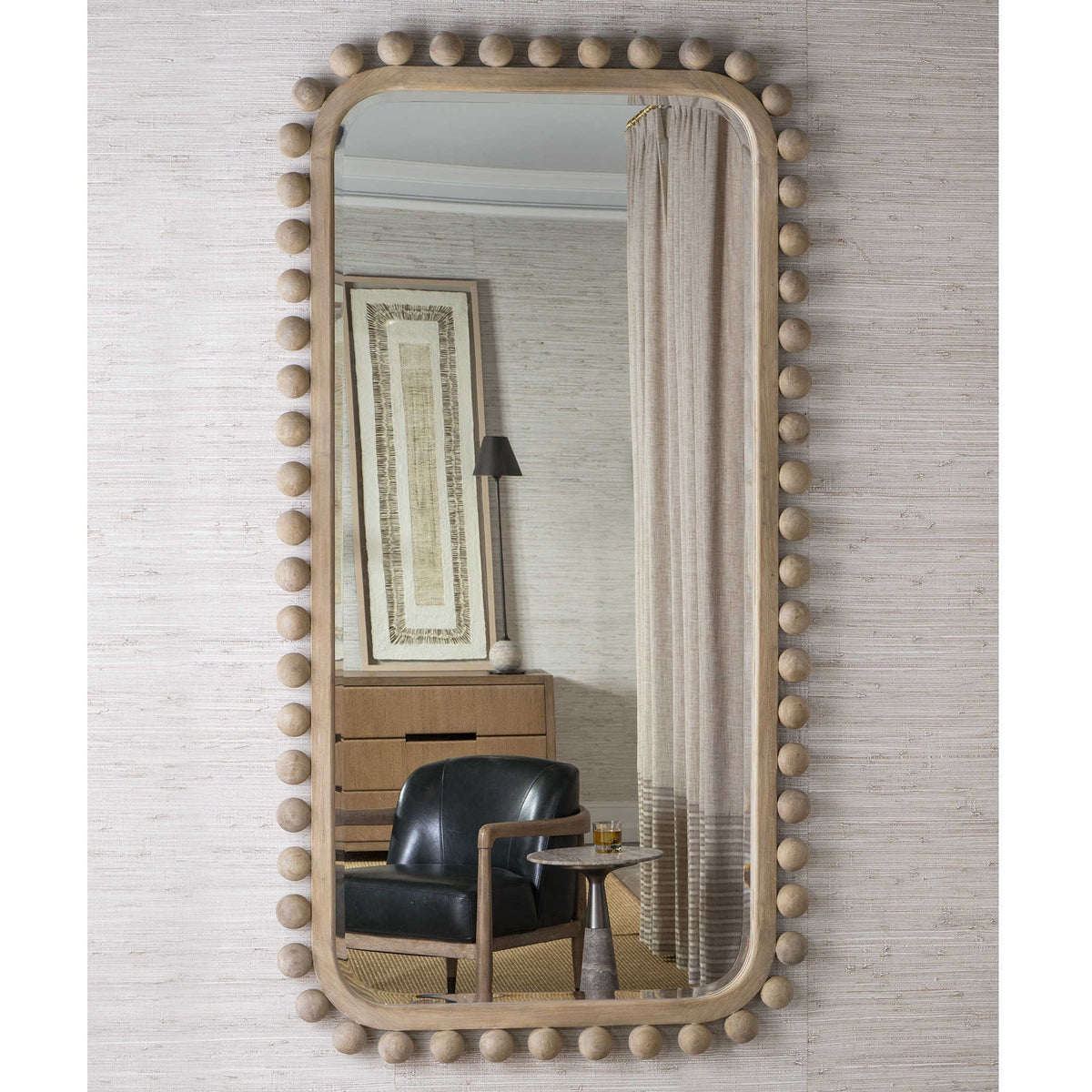 Black Label Brianza Mirror - 46x88 Natural.