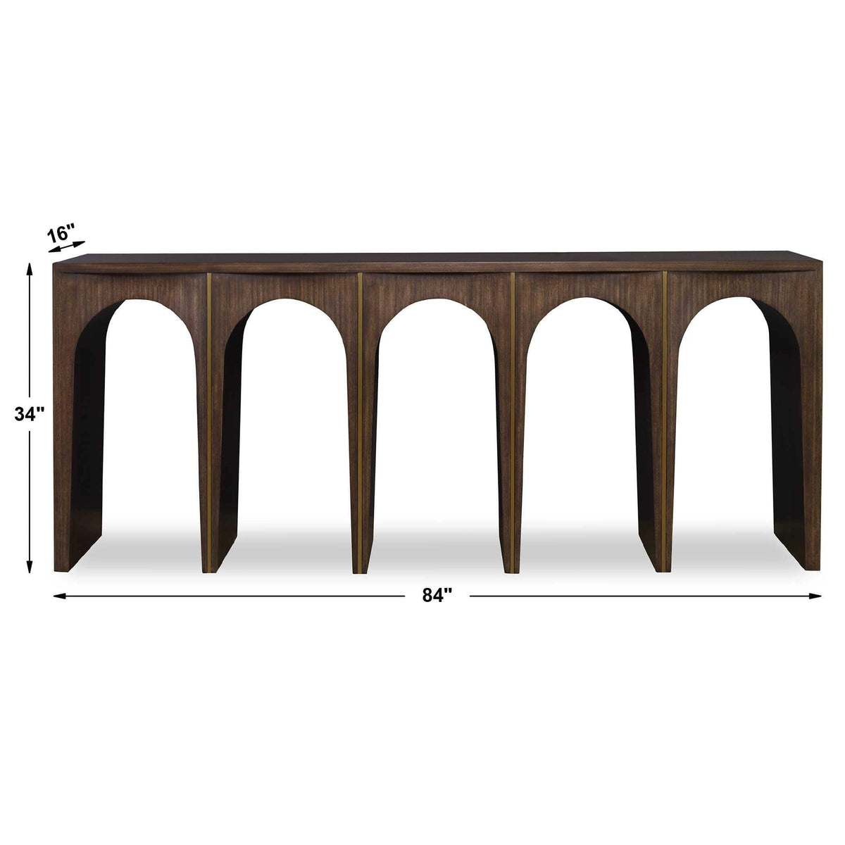 Black Label Coliseum Console Table.