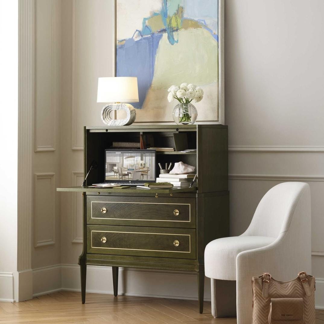 Black Label Green with Envy Secretary Desk.