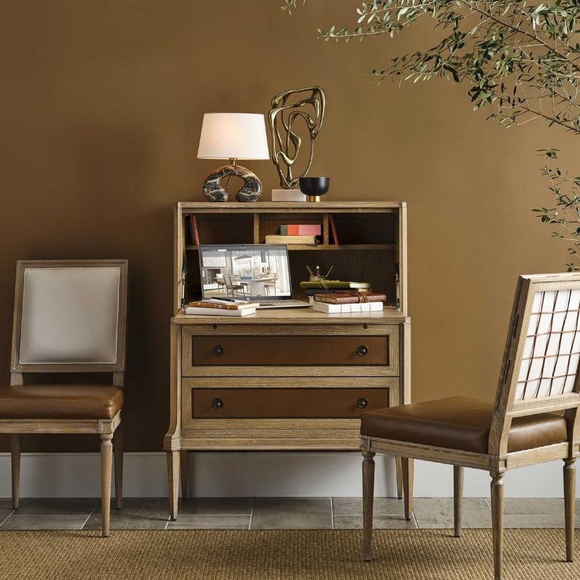 Black Label Hide Away Secretary Desk.