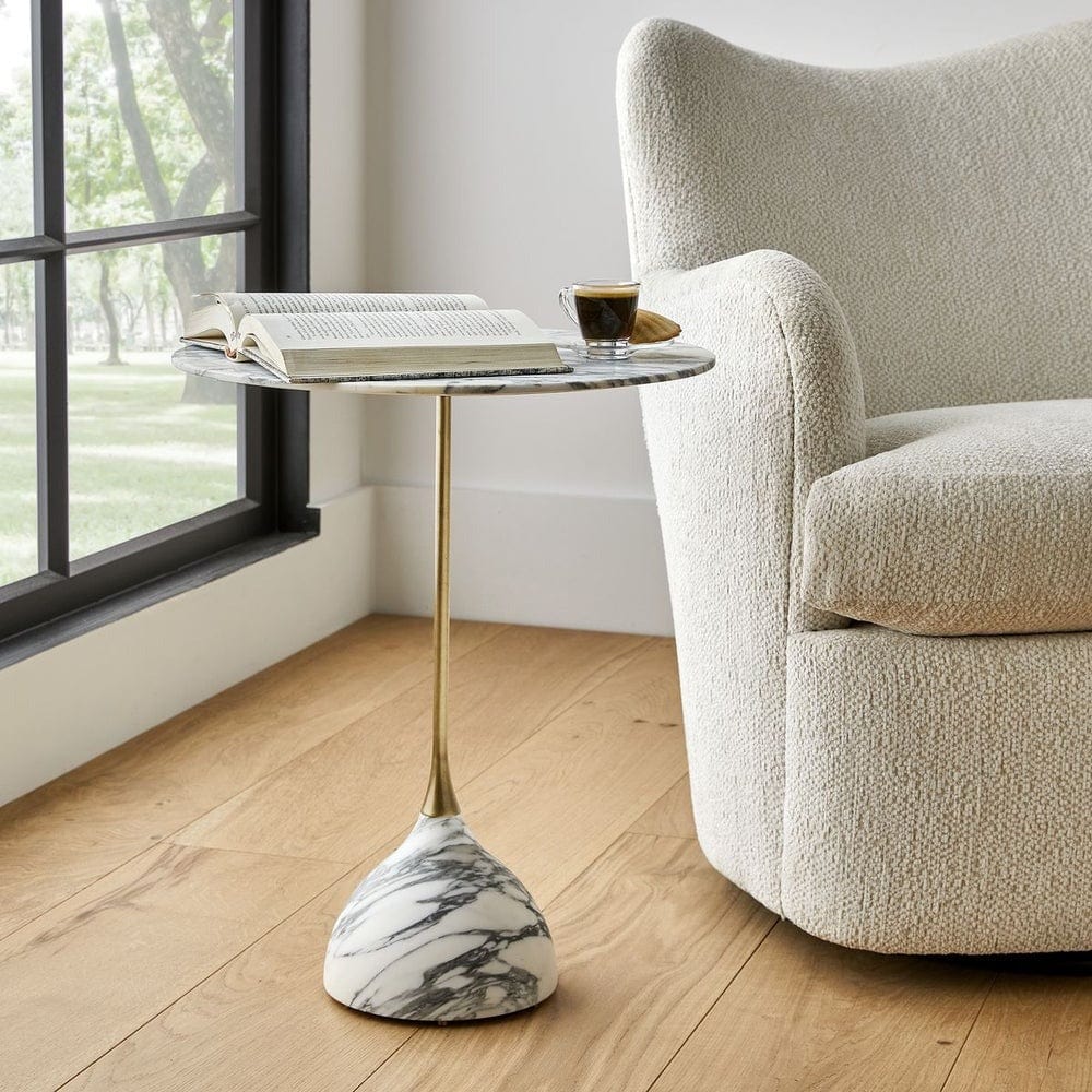 Black Label Kiss Accent Table.