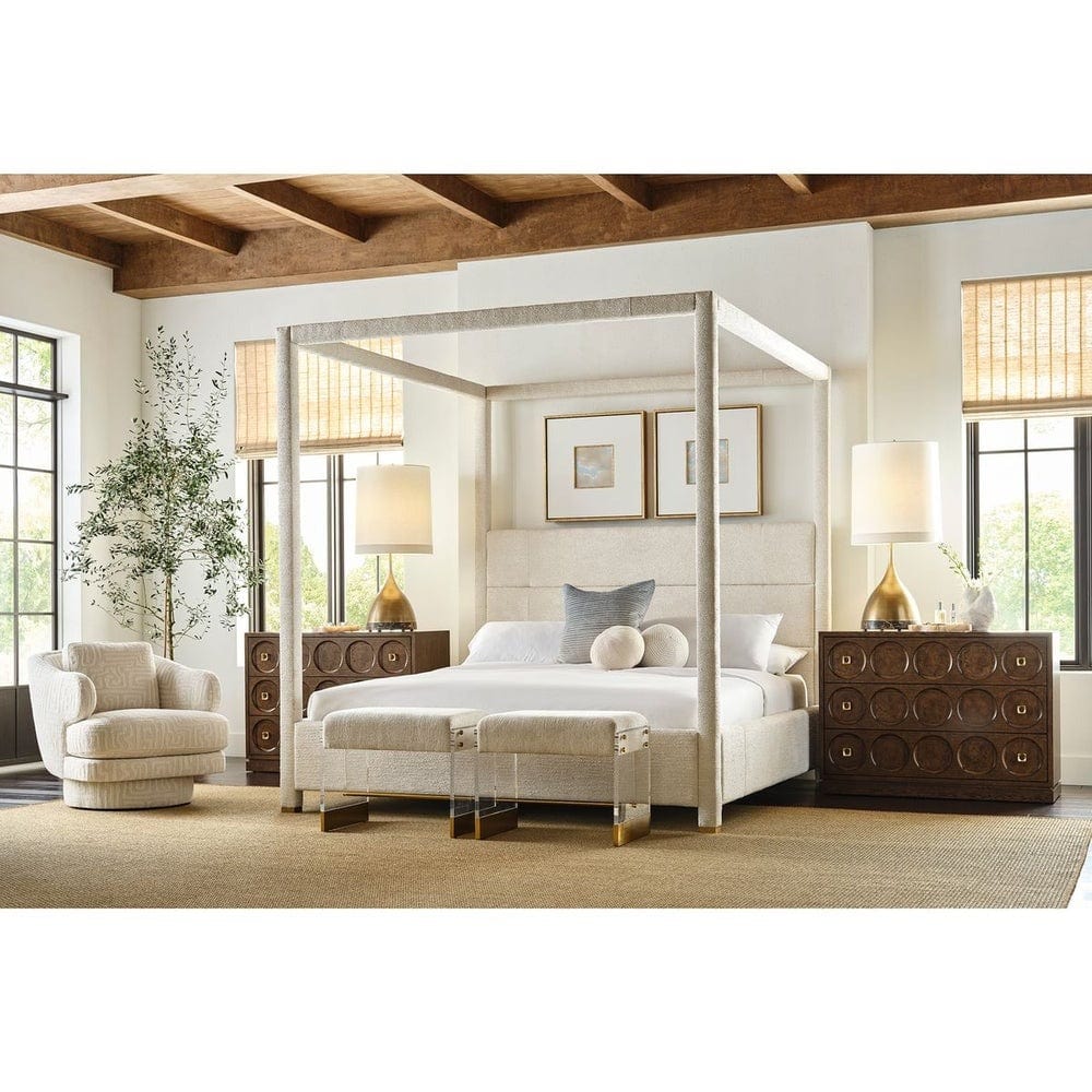 Black Label Roundabout 3 Drawer Chest in Cocoa Brown.