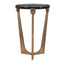 Uttermost Living Bohdi Outdoor Brass Accent Table House of Isabella UK