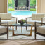 Uttermost Living Bohdi Outdoor Brass Coffee Table House of Isabella UK