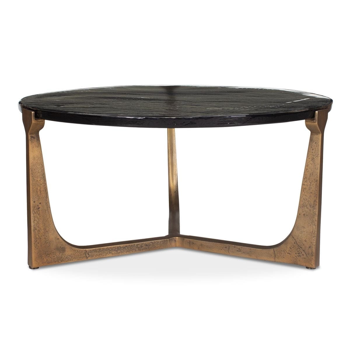 Uttermost Living Bohdi Outdoor Brass Coffee Table House of Isabella UK