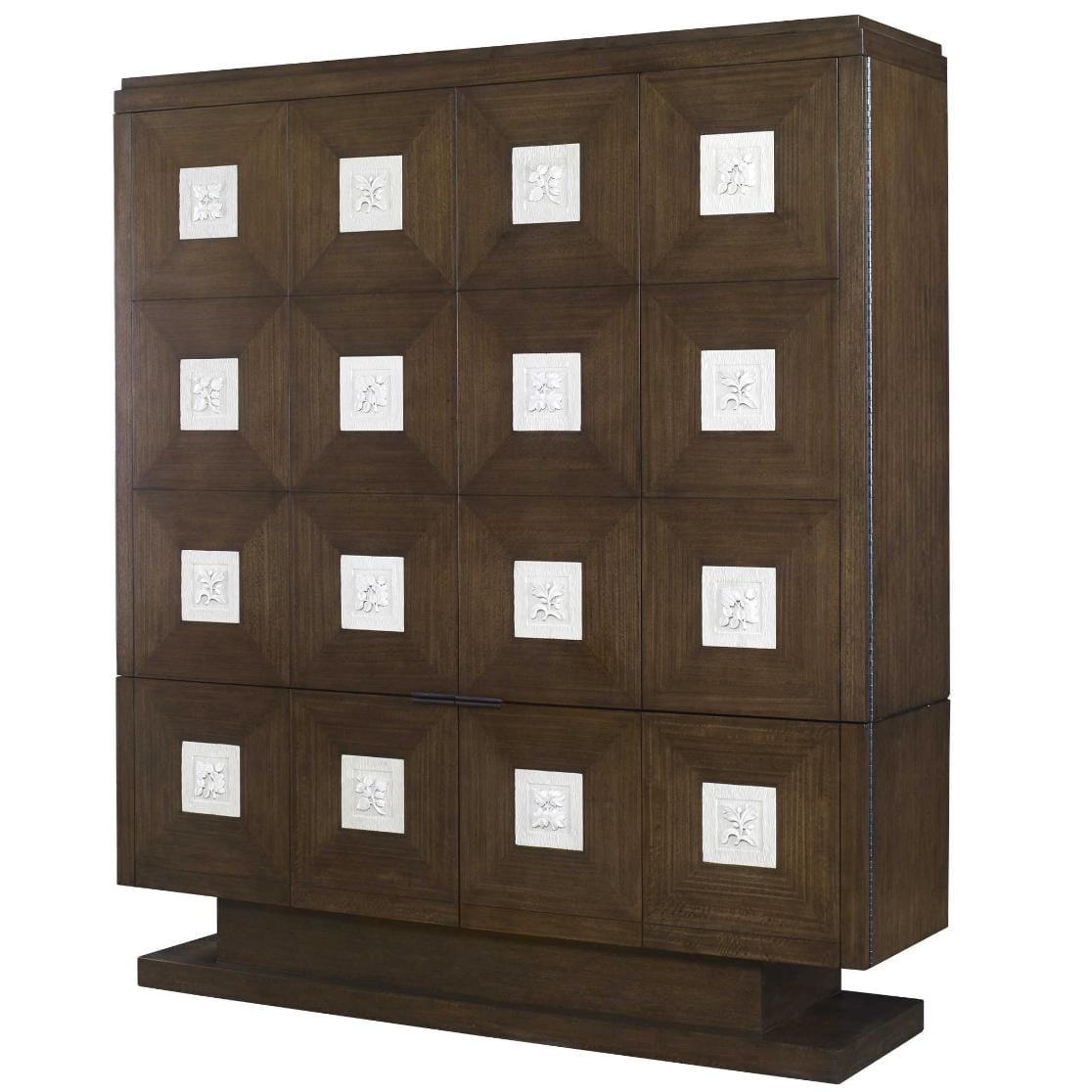 Uttermost Living Botanical Large Wooden Cabinet House of Isabella UK