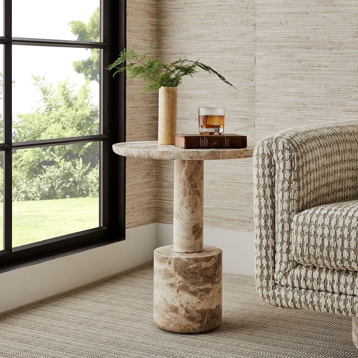 Uttermost Living Bottled Up Accent Table House of Isabella UK